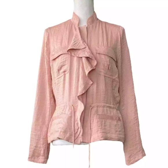 Elle Light Summer Jacket size L- Light Pink Color - Picture 1 of 2